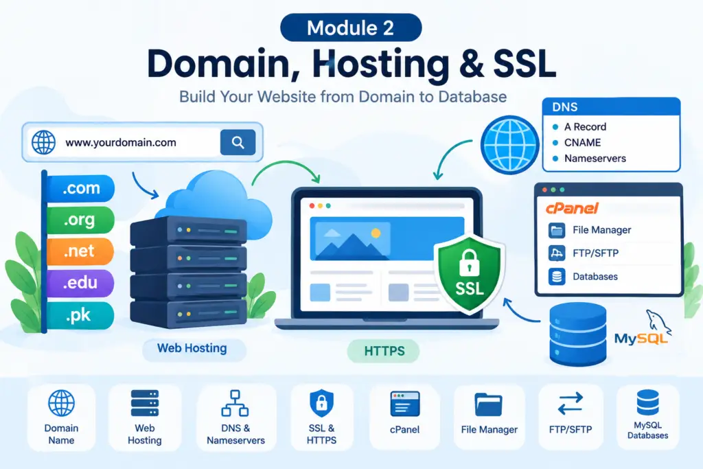 Domain, Hosting and SSL
