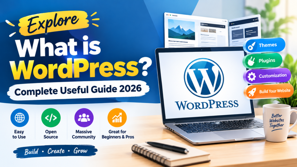 Explore What is WordPress? with Easy Example | Chapter 1 3 Explore What is WordPress? Complete Useful Guide 2026