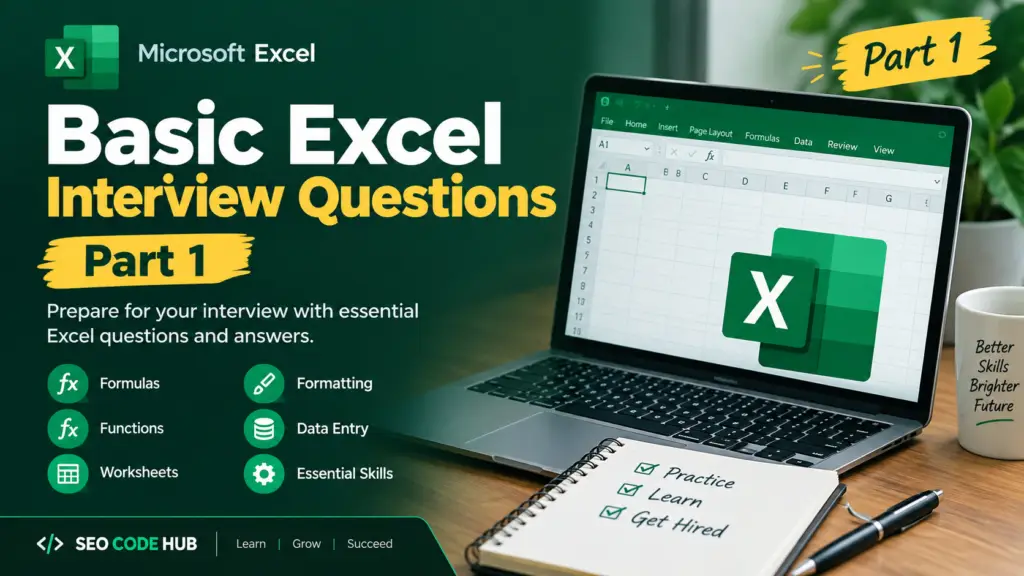 Basic Excel Interview Questions